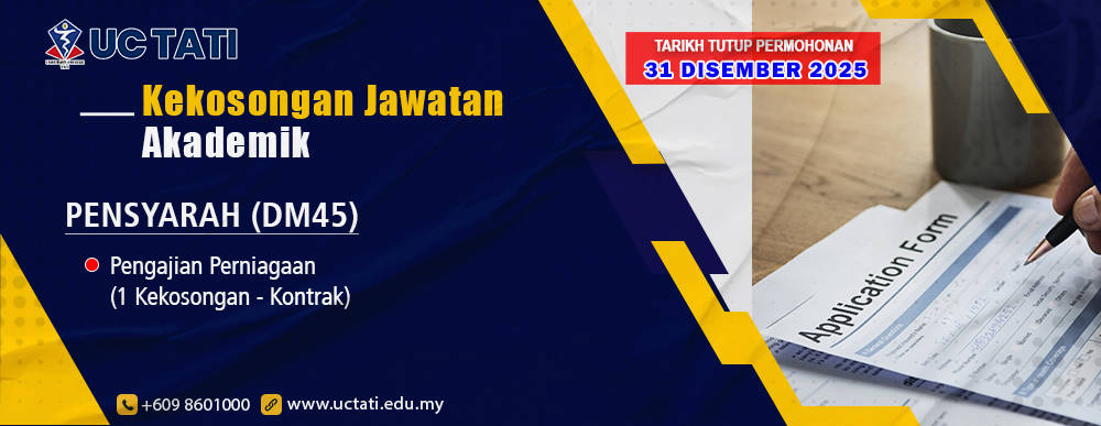 Intake Feb 2026 Dibuka